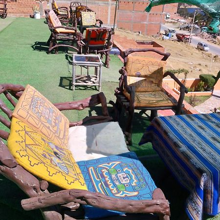 Hostal Resto Bar Flor De Mi Tierra Copacabana (Lake Titicaca) Exterior foto
